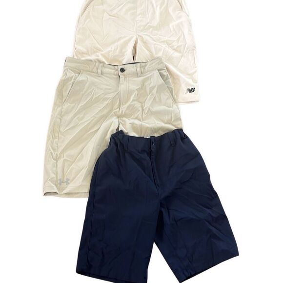 Bundle of boys shorts, new balance, and under Armour included sizes 14 to 16 - Picture 1 of 4